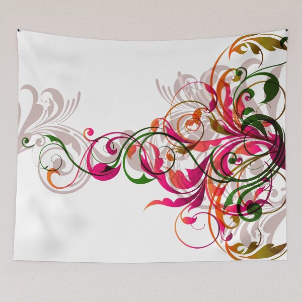 Item preview, Abstract Floral Design 13 designed and sold by Makanahele.