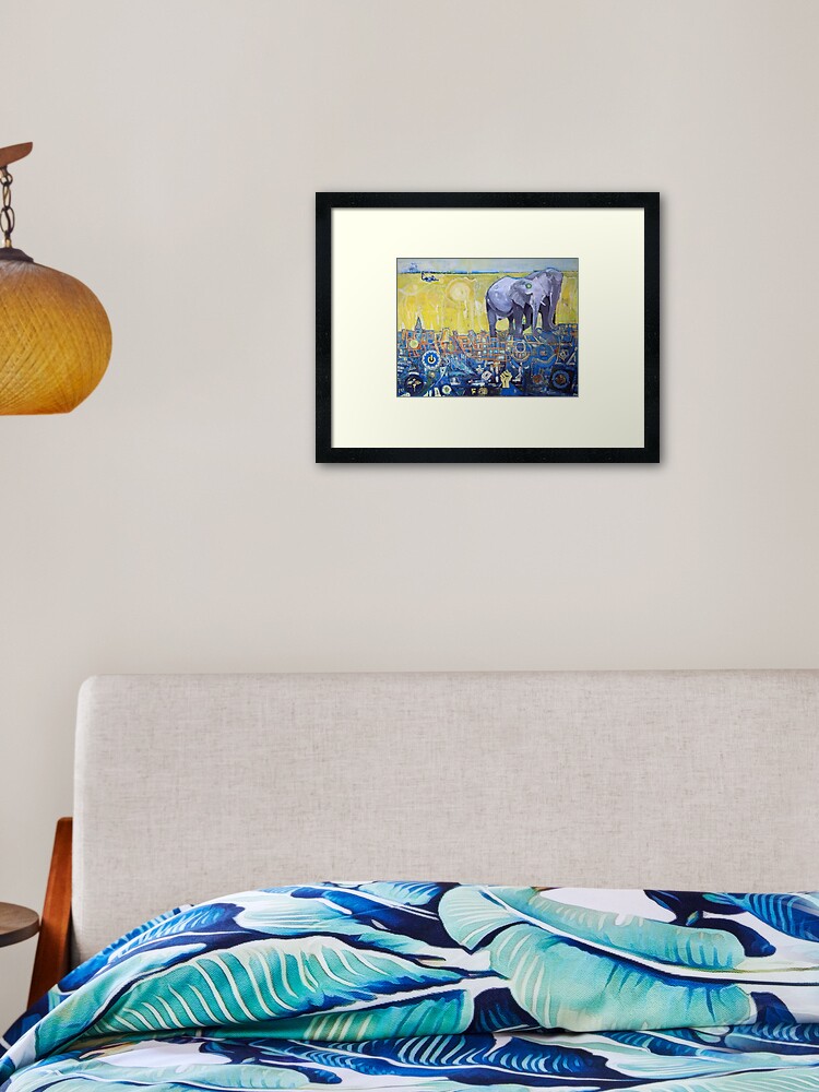 Thumbnail 2 of 7, Framed Art Print, The Symbolic Pride designed and sold by edy4sure.