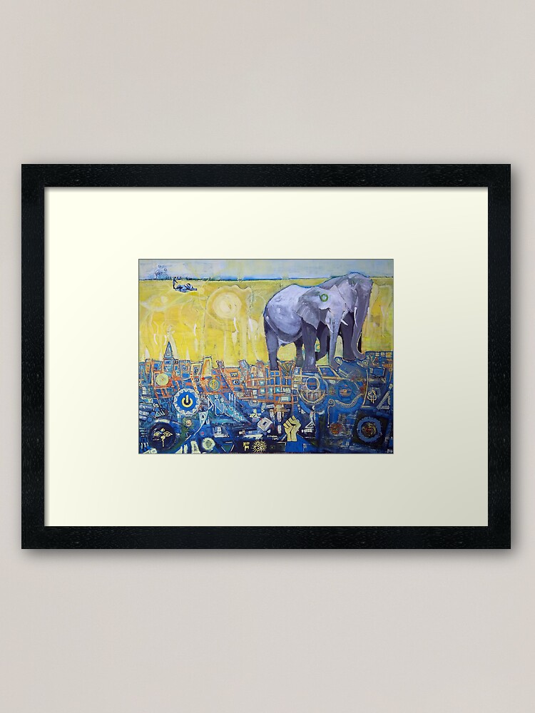 Thumbnail 1 of 7, Framed Art Print, The Symbolic Pride designed and sold by edy4sure.