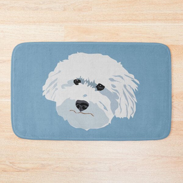 Item preview, Teddy Bichon Poodle White Dog Face Good Boy Illustration designed and sold by MariaWorkman.