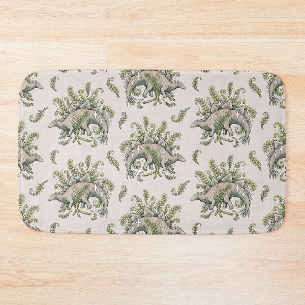 Item preview, Stegosaurus & Ferns | Dinosaur Botanical Art designed and sold by OMEGAFAUNA.