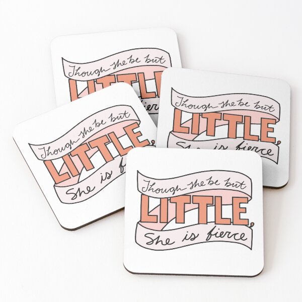 Item preview, Though She be But Little, She is Fierce  designed and sold by scrambledpegs.