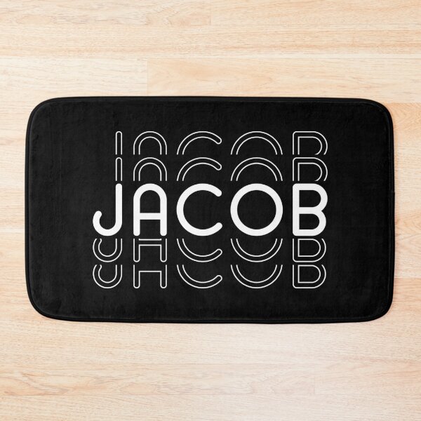 Item preview, Name Jacob in Black and White Style designed and sold by Time-is-Money.