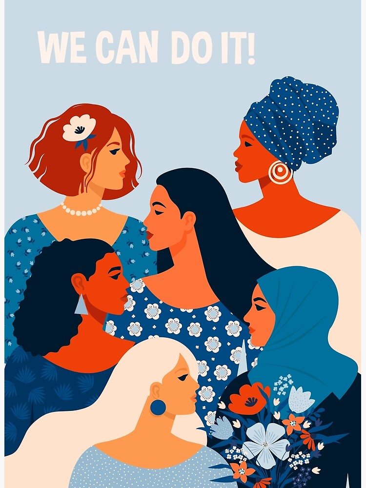 We can do it, women together in feminism by Kanae19
