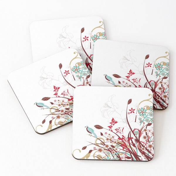 Item preview, Abstract Floral Design 16 designed and sold by Makanahele.