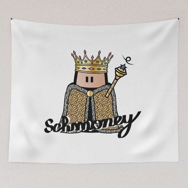 Item preview, King Schmoney designed and sold by blok-a-delic.