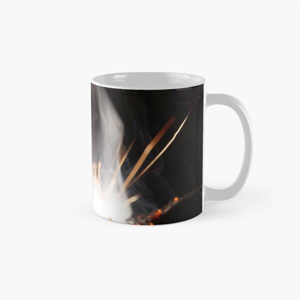 Item preview, Macro photo of bursting gunpowder with a black background. designed and sold by Zosimus.