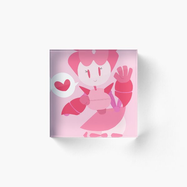 Robot Boy - Robot Girl Acrylic Block
