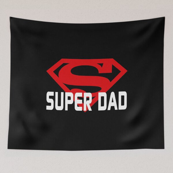 Item preview, Super Dad Hero Tee T-Shirt Red Black  designed and sold by ArtikIceTees.