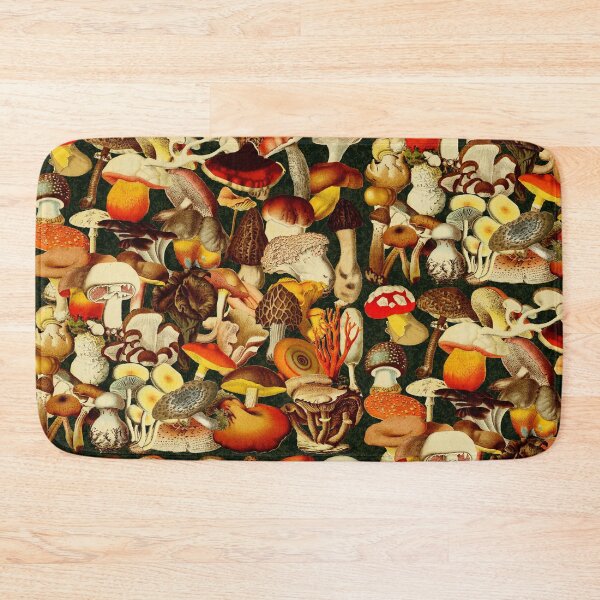 Item preview, Room for Shrooms | Vintage Mushroom Pattern designed and sold by ladyepidemic.