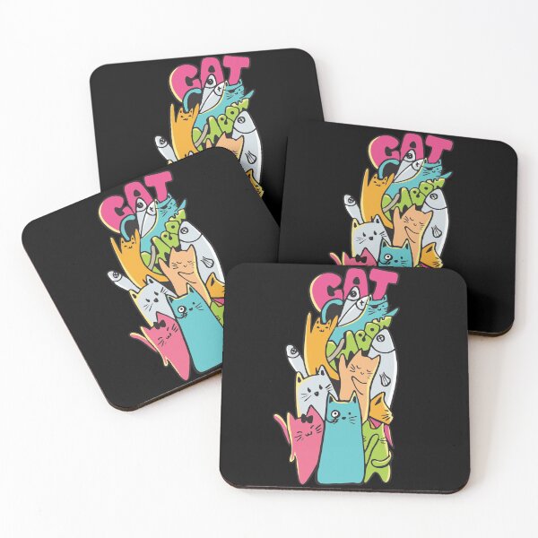 Item preview, Cat Meow Squad designed and sold by KatInABox.