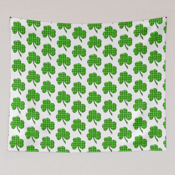 Item preview, Green Plaid Shamrock - No. One designed and sold by LaRoach Digital Arts.