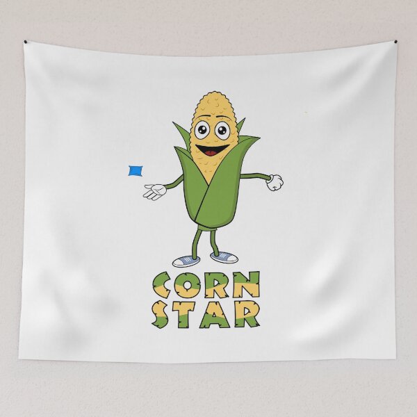 Item preview, Funny Corn Star Cornhole Bag Tossing Maize Graphic designed and sold by Dan66.