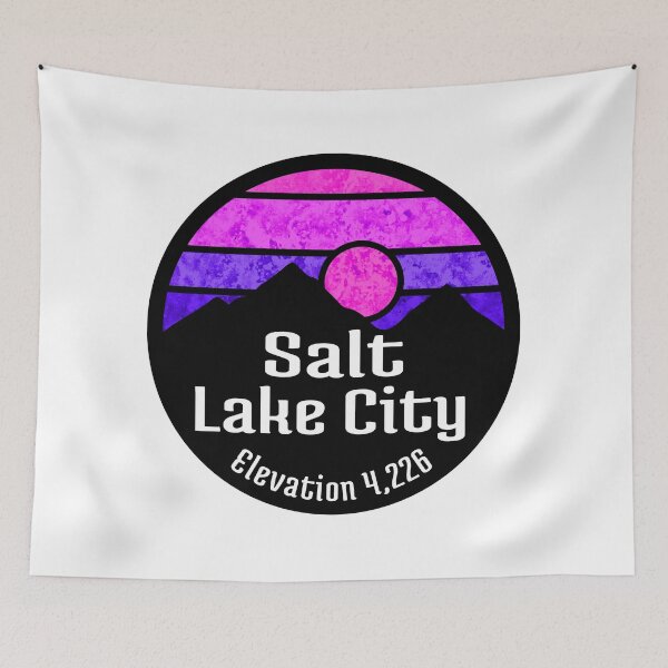 Item preview, Ski Salt Lake City Utah Skiing Hiking SLC Alta Brighton designed and sold by DESTINATIONS DECAL.