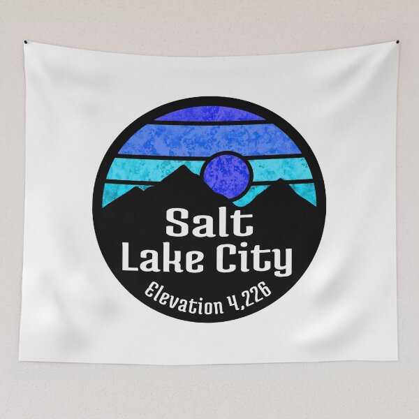 Item preview, Ski Salt Lake City Utah Skiing Hiking SLC Alta Brighton designed and sold by DESTINATIONS DECAL.