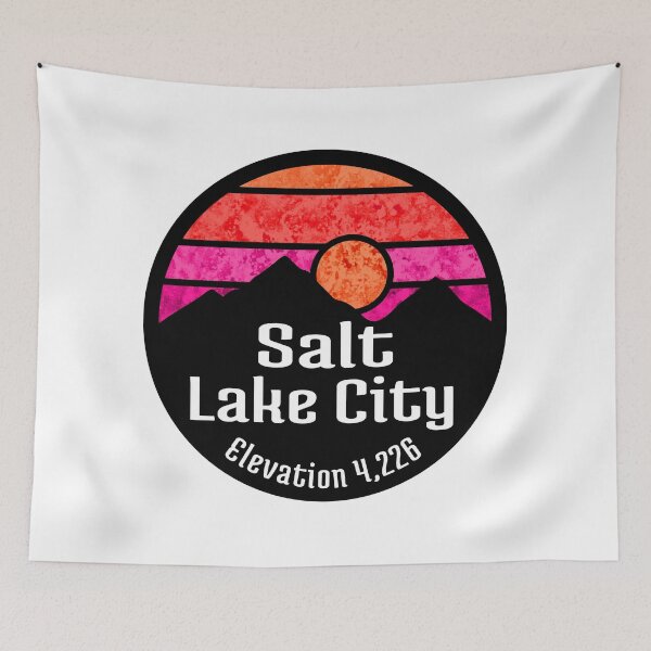 Item preview, Ski Salt Lake City Utah Skiing Hiking SLC Alta Brighton designed and sold by DESTINATIONS DECAL.