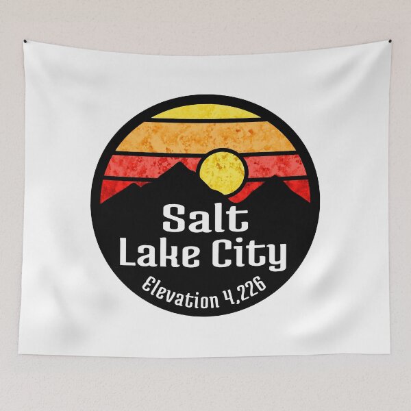 Item preview, Ski Salt Lake City Utah Skiing Hiking SLC Alta Brighton designed and sold by DESTINATIONS DECAL.