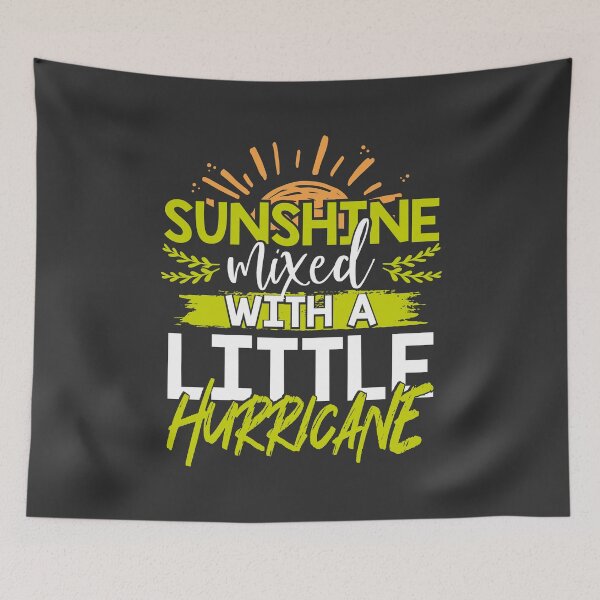 Item preview, Sunshine Mixed with a Little Hurricane Sassy Captions Gift designed and sold by Maljonic.