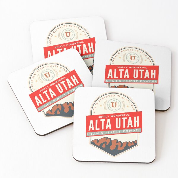 Item preview, ALTA UTAH MOUNTAINS SKIING SKI  designed and sold by DESTINATIONS DECAL.