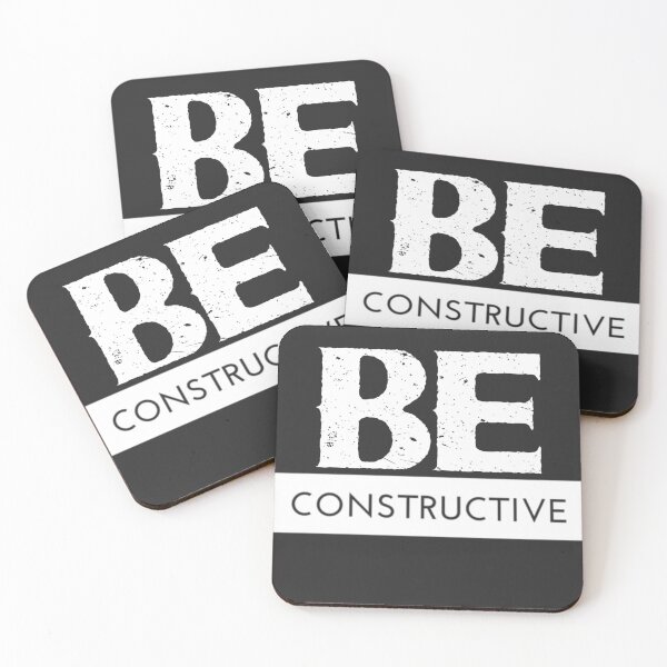 Item preview, Be Constructive designed and sold by Lehonani.