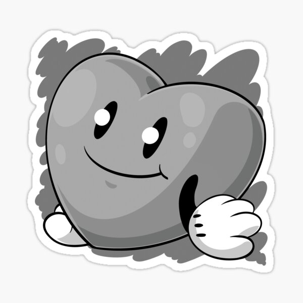Full Classic Heart Sticker