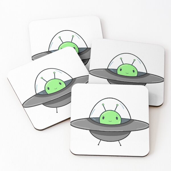 Item preview, Kawaii Cute Space Alien Design Graphic designed and sold by -SushiCat-.