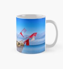 fishing boat on Usedom Mug