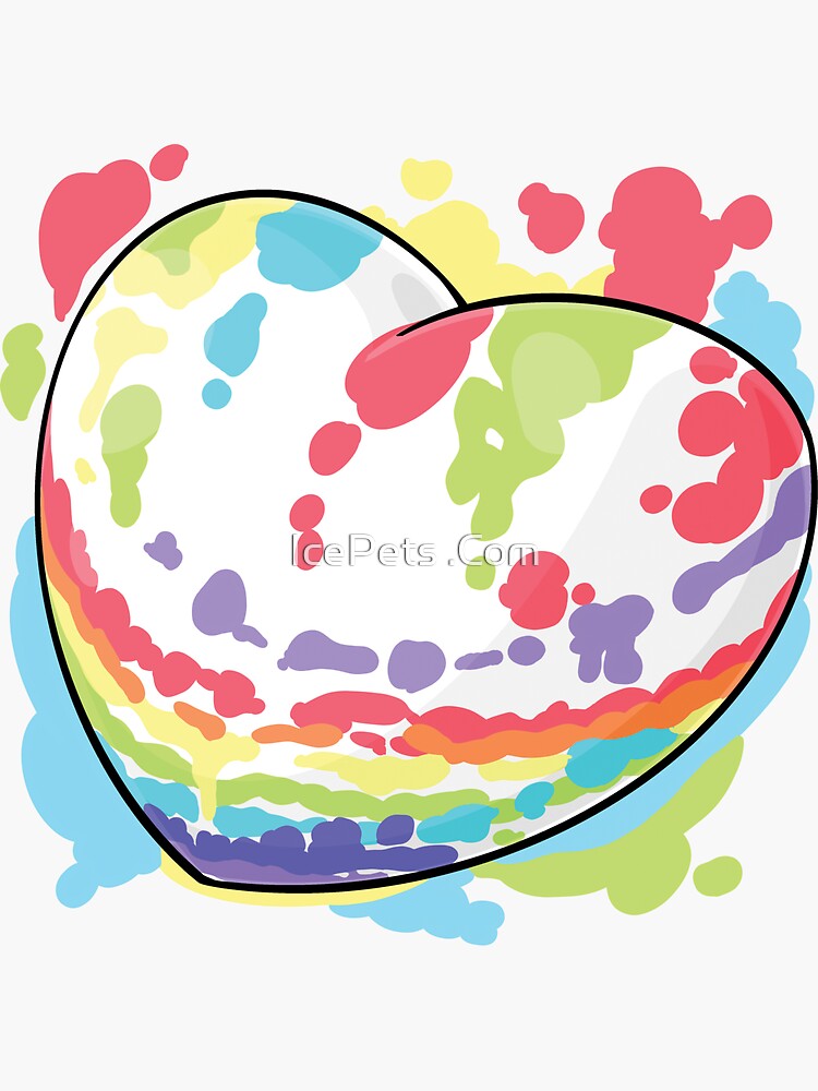 Full Colourful Heart by icepets