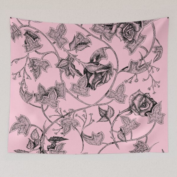 Item preview, Flourish in Baby Pink designed and sold by Haus of Macabre.