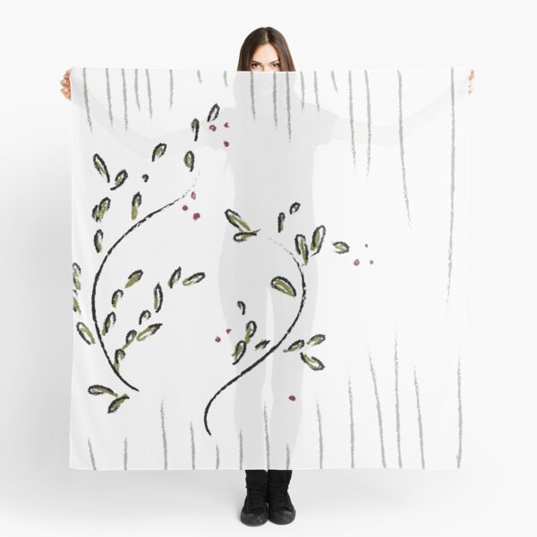 Simple Foliage Scarf