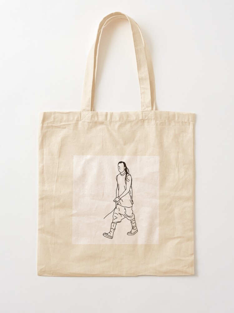 rick owens canvas tote bag