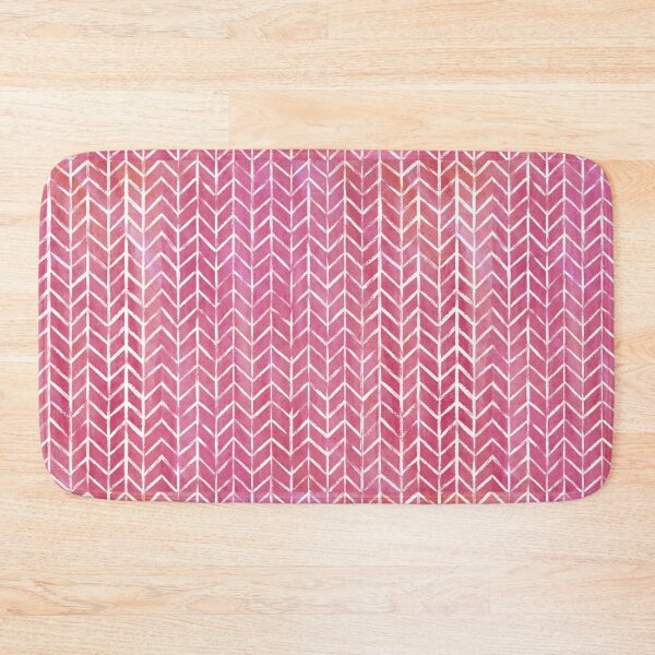 Item preview, Watercolor textures herringbone - Pink designed and sold by cassandrafallon.