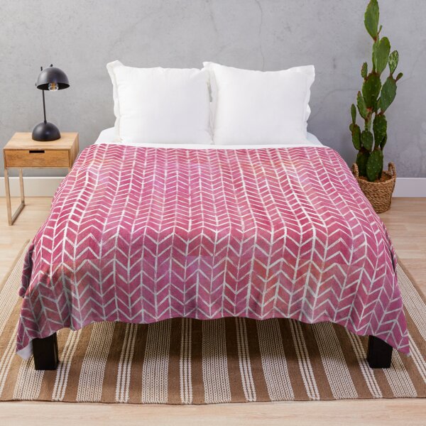 Item preview, Watercolor textures herringbone - Pink designed and sold by cassandrafallon.
