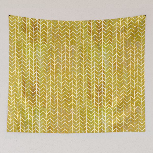 Item preview, Watercolor textures herringbone - Yellow designed and sold by cassandrafallon.