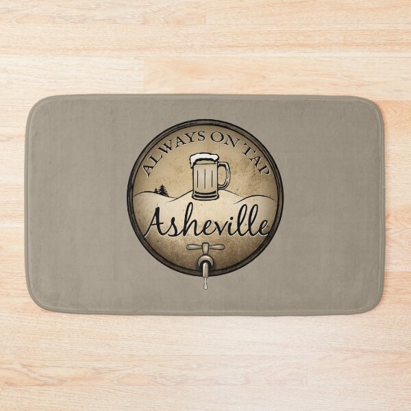 Item preview, Asheville Beer - Always On Tap - Grunge Brown designed and sold by Serena's Asheville Merch.