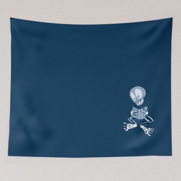 Item preview, Thrilled Theona Skeleton in Blue designed and sold by ArgyleImp.