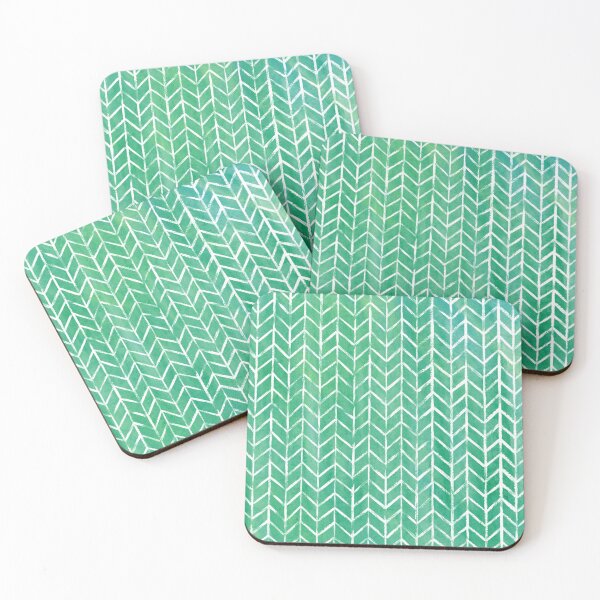 Item preview, Watercolor textures herringbone - Green designed and sold by cassandrafallon.