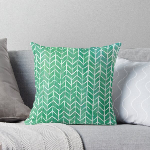 Item preview, Watercolor textures herringbone - Green designed and sold by cassandrafallon.