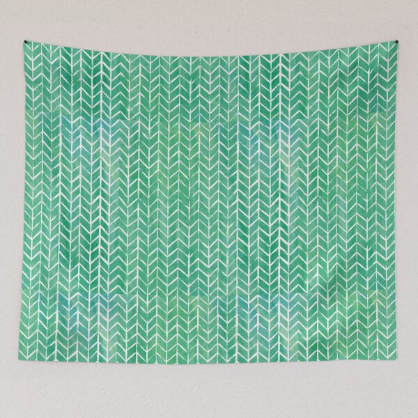 Item preview, Watercolor textures herringbone - Green designed and sold by cassandrafallon.