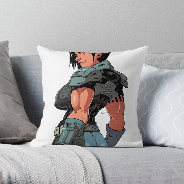 Cara Dune Throw Pillow