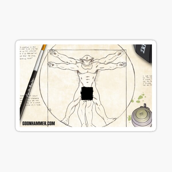 Goonhammer Vitruvian Ork Sticker