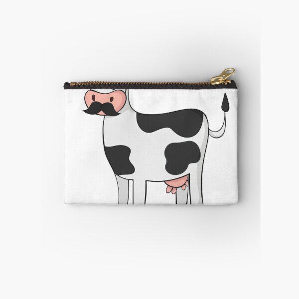 Item preview, a cow with moostache designed and sold by Shopp' in.