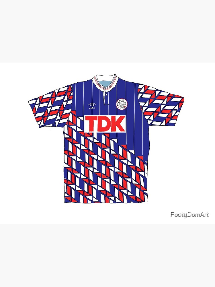 Vleugels Bank chaos Ajax 1989/1990 Shirt" Greeting Card for Sale by FootyDomArt | Redbubble