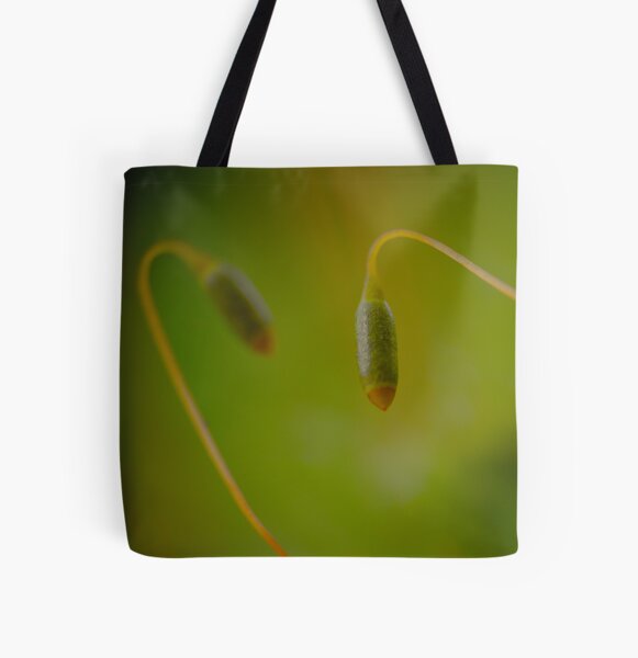 Closer Inspection of Scottish Moss All Over Print Tote Bag