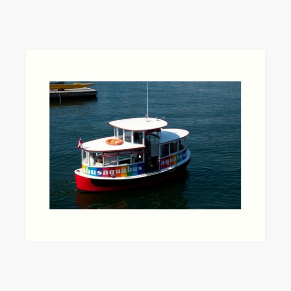 Aquabus to Granville Island Art Print