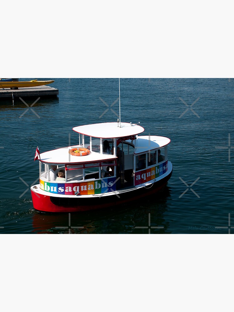 Thumbnail 2 of 2, Greeting Card, Aquabus to Granville Island designed and sold by MaluC.
