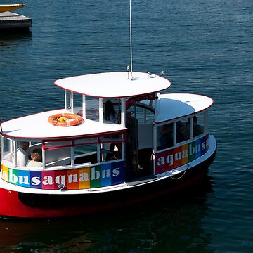 Artwork thumbnail, Aquabus to Granville Island by MaluC