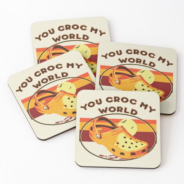 Item preview, You Croc My World designed and sold by NeonSpaceJunk.