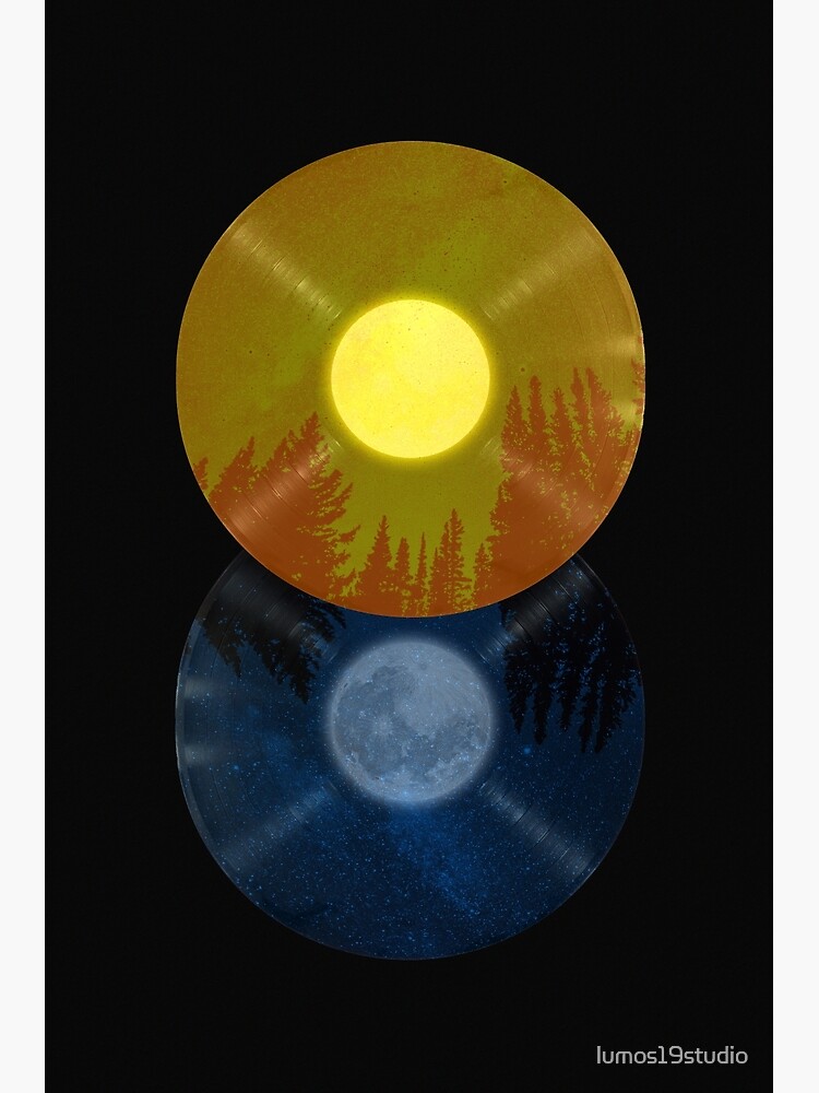 8-songs-about-day-and-night-vinyl-sun-and-moon-design-poster-for