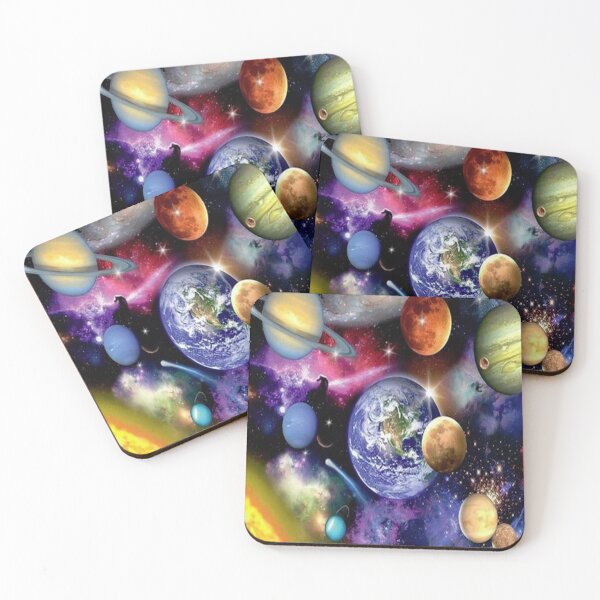 Item preview, Earth Galaxy Solar System Planets Milky Way Universe  designed and sold by Rowena Jones.